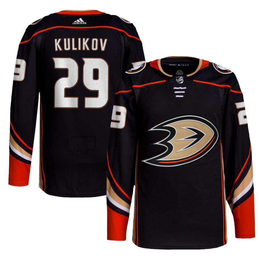 Anaheim Ducks #29 Dmitry Kulikov Black Home Authentic Jersey